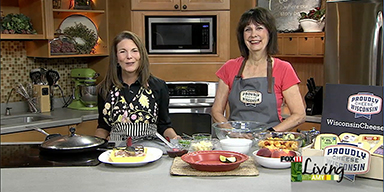 Barbecue Chicken Tacos with Peach Gouda Salsa