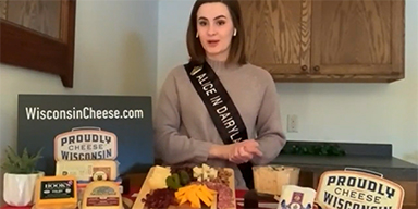 Tips for a Wisconsin Game Day Cheese Board with Alice in Dairyland