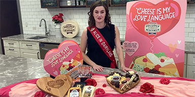 Surprise a Cheese Lover in Your Life (or Nominate Yourself) in Dairy Farmers of Wisconsin Valentine's Day Giveaway