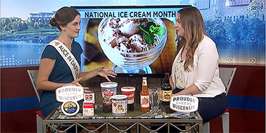 Alice in Dairyland Helping the Valley Celebrate National Ice Cream Month