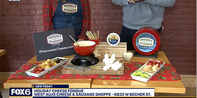 Making a Holiday Cheese Fondue