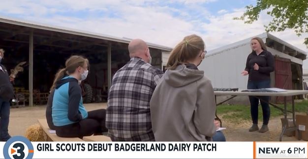 Girl Scouts of Badgerland Wisconsin introduces dairy patch