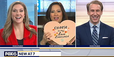 Nominate a cheese lover to win 1 of 500 limited edition Valentine's Day gifts