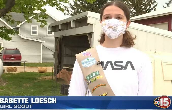 Badgerland Girl Scouts earn first ‘Dairy Patch’