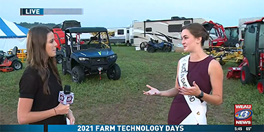 Farm Tech Days:  Alice in Dairyland Reigns in Day 1