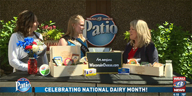 WEAU-TV 13: Alice in Dairyland Talks National Dairy Month