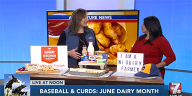 WSAW-TV 7: Ball Games, Movies & Deep Fryers – Celebrating June Dairy Month