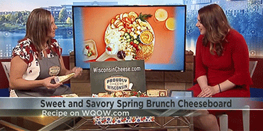 WQOW-TV 18: Spring Brunch Cheeseboard!