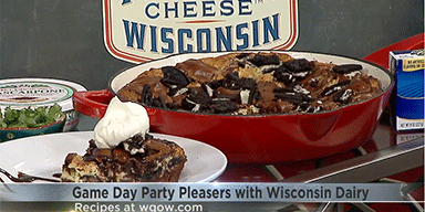 WQOW-TV 18: Game Time Recipes with Wisconsin Cheese